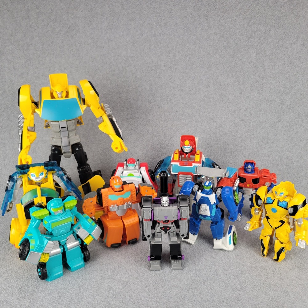 Playskool Heroes Transformers Rescue Bots Academy Lot Kids Multi Bumblebee Meg